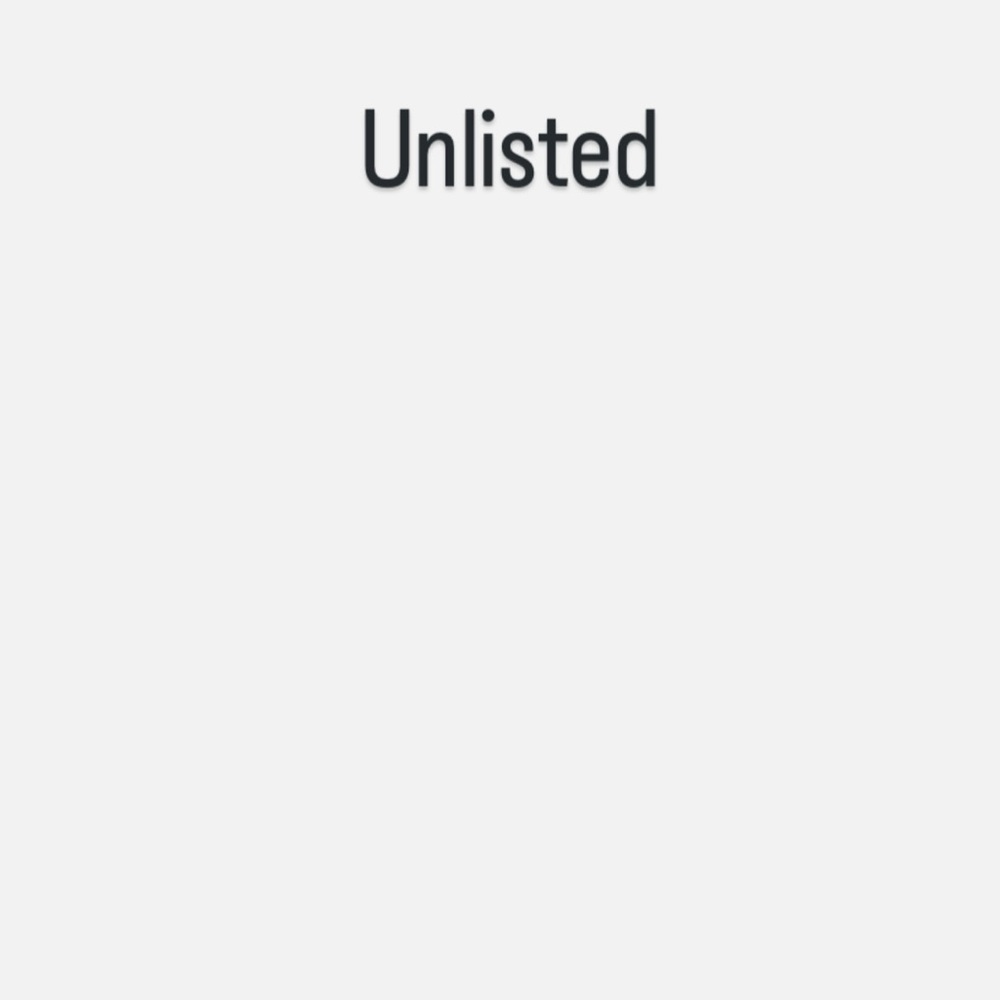 Unlisted Item